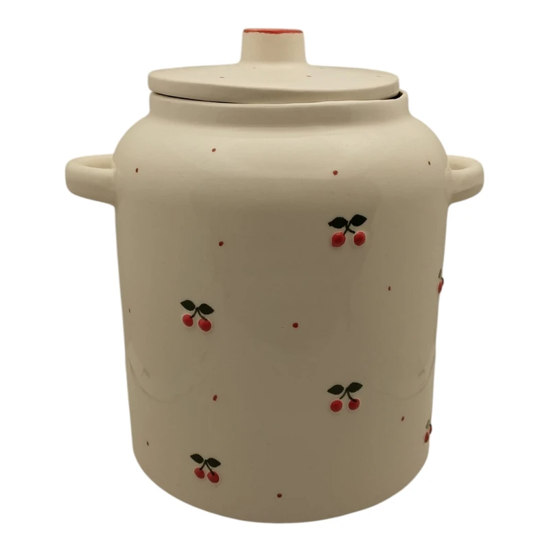 بانکه رب و روغن سرامیکی طرح گیلاس